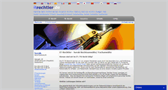 Desktop Screenshot of itrechtler.de